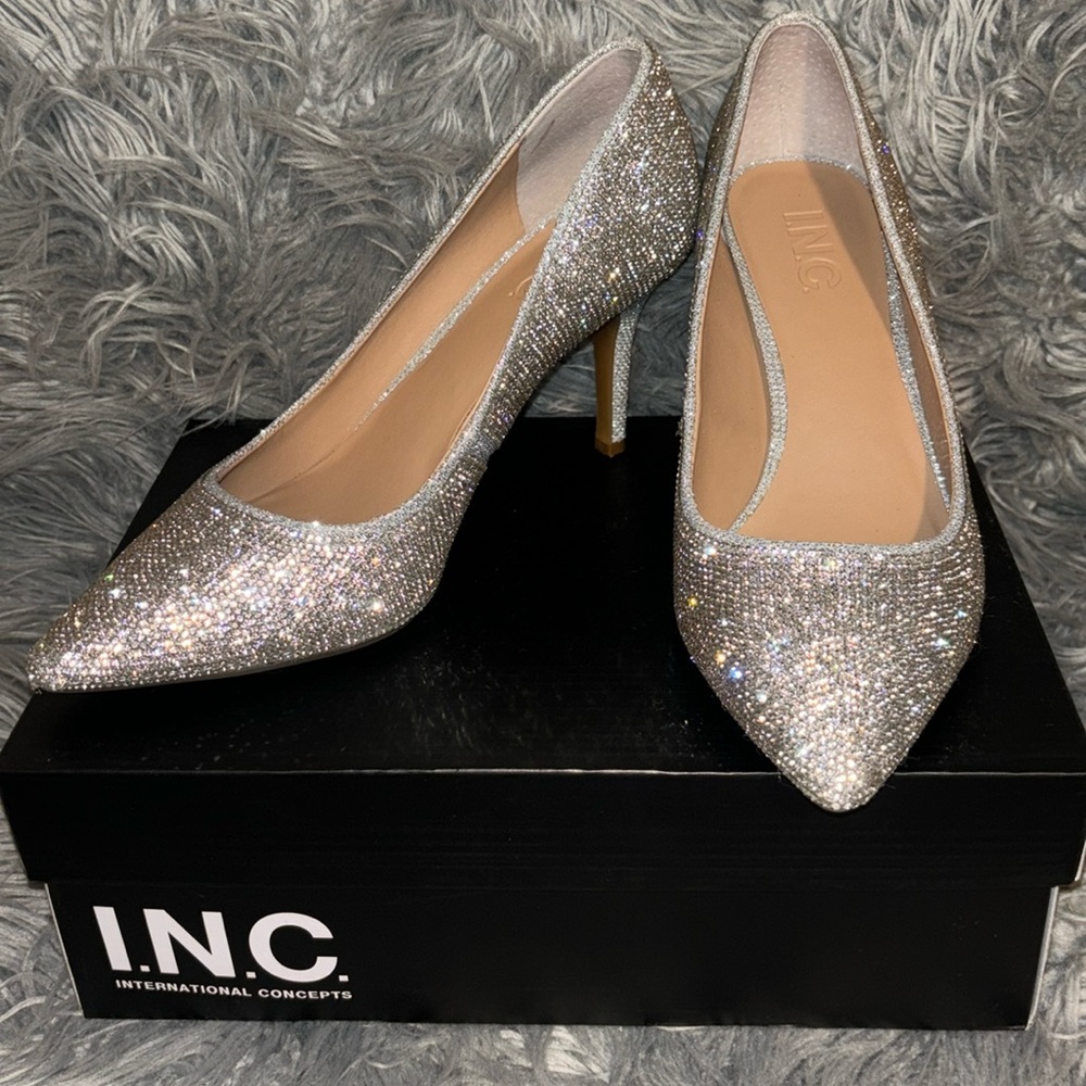 Rhinestone heels